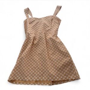 NWT Abercrombie and Fitch orange mini dress size large daisy print